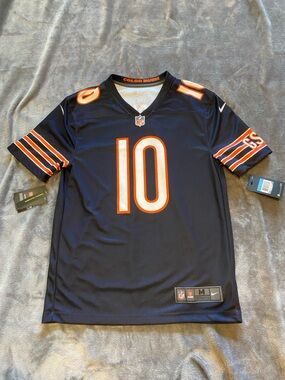 🏈 Nike Chicago Bears #10 Trubisky NFL Jersey